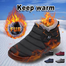 casual shoes, ankle boots, cottonshoe, Winter