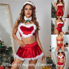 sexy underwear, Cosplay, Christmas, sexylacesleepwear