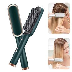 hotairbrush, hairstraightenerbrush, Iron, womenhaircomb