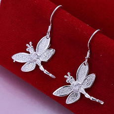 Dangle Earring, dragon fly, Fashion, huggiedangle