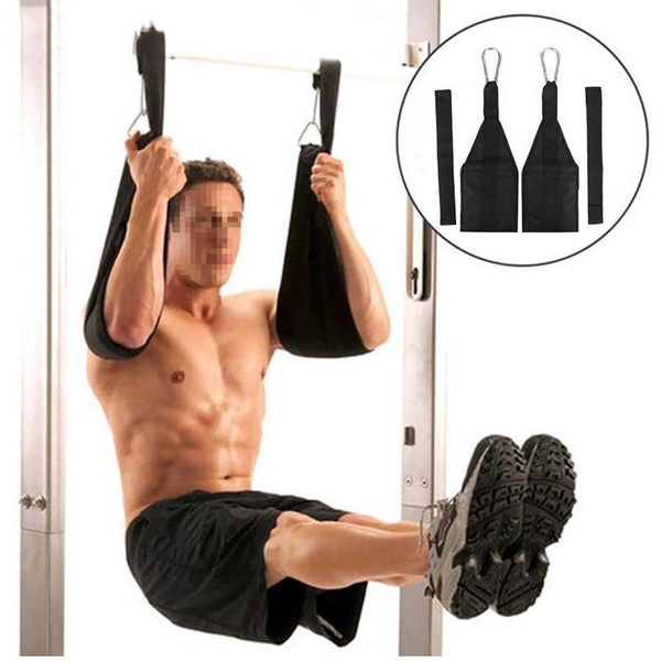 Sling AB Pull Up Straps Weight Lifting Door Hanging Gym Bar