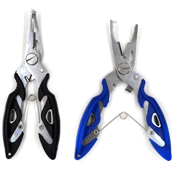 Fishing Plier Scissor Braid Line Lure Cutter Hook Remover etc Fishing Tackle  Tool Cutting Fish Use Tongs Multifunction Scissors Outdoor Tools 1PC/2Pcs