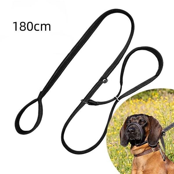 Figure of 8 Dog Lead, Comfy Padded Loop Handle and Nose Pads with