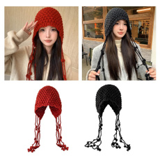 cute, Beanie, y2k, flap