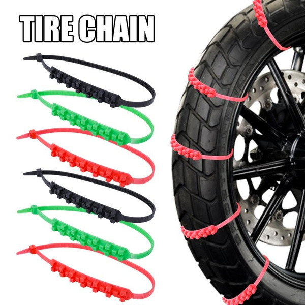 10pcs/set Automobile Universal Antiskid Snow Chain Offroad Vehicle