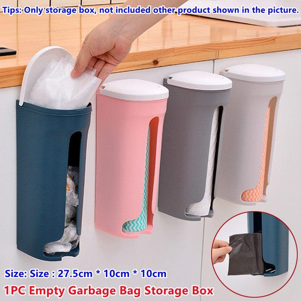 Garbage bag storage cheap box