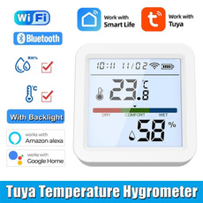hygrometerclock, humidityalarm, Home & Living, Indoor