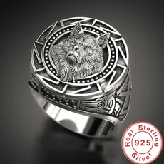 Sterling, warrior, Head, Jewelry