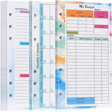 Colorful, Cover, weeklyplanner, budgetplanner