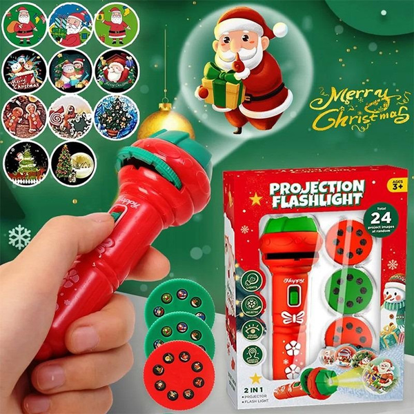  Christmas Kids Projector Flashlight Projector