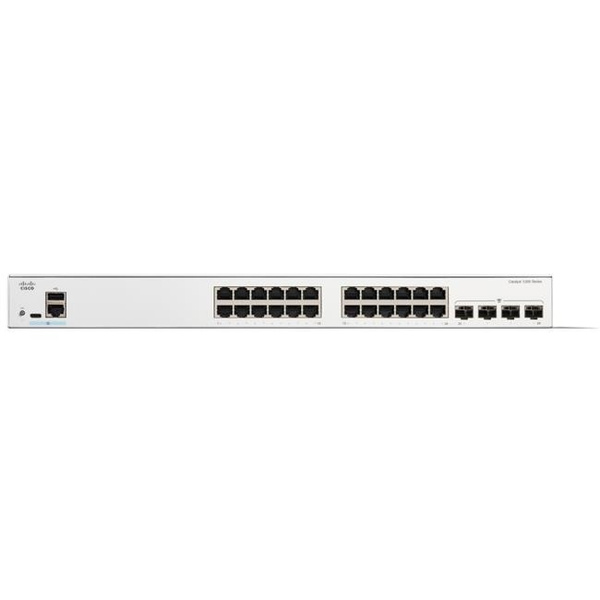 Cisco Systems C1200-24T-4G Catalyst 1200 24-Port GE 4 x 1 Gigabit ...