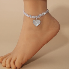 Heart, Fashion, ankletchain, Gifts