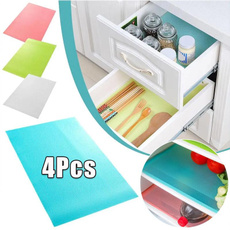 washable, refrigeratormat4piecesset, Cabinets, Waterproof