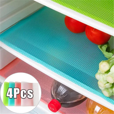 washable, refrigeratormat4piecesset, Waterproof, Glass