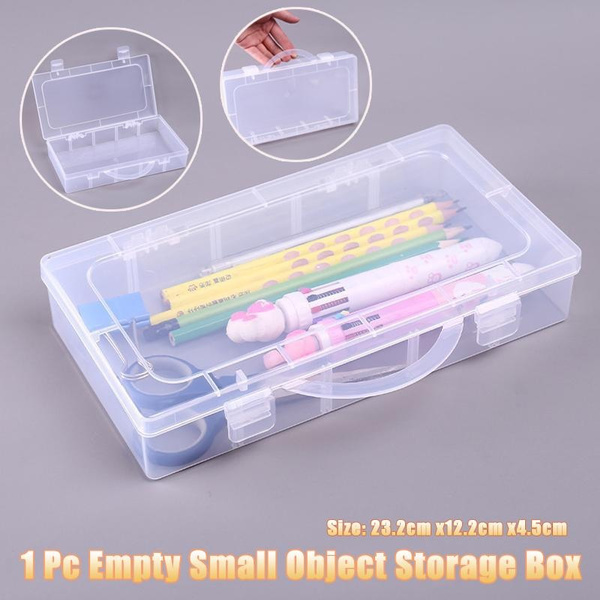Mini Object Container Kit 1 Pc Empty Transparent Storage Box Portable Jewelry Small Object ...