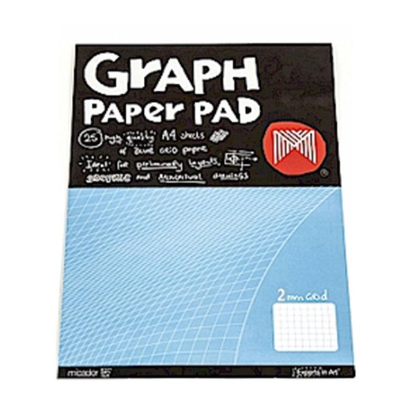 Micador A4 Graph Pad 2mm | Wish