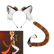 earheadband, Head Bands, fauxfurstail, plushfoxe