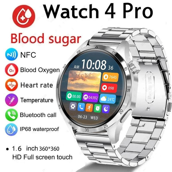New GPS Smart Watch Men For Huawei GT4 PRO 360*360 HD Screen Heart Rate