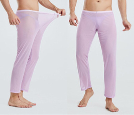 Underwear, meshbreathablepantsformen, pants, underwearlongpant