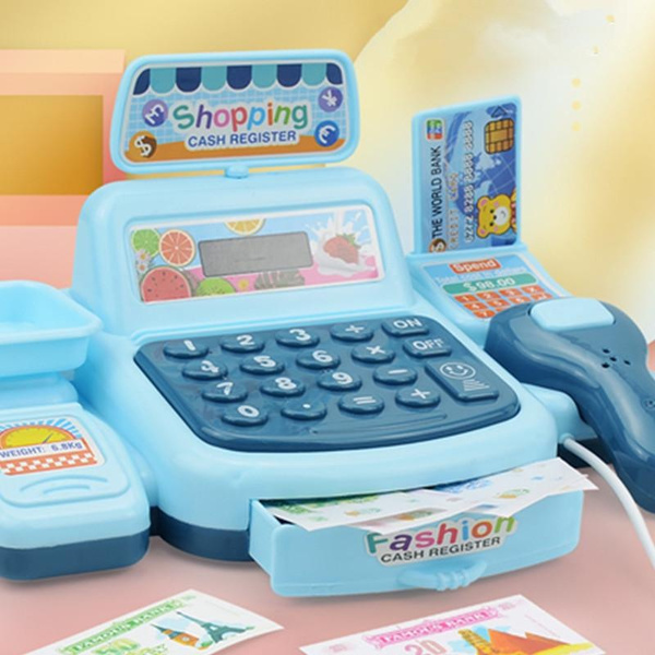 Cash Register Supermarket Cash Register Model for Kids Toys Toddler ...