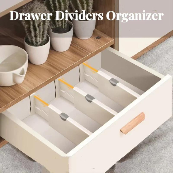 Adjustable Drawer Divider Organizers Expandable from 11 17 Inches Desk Adjustable Drawer Divider Organizers Expandable from 11 17 Inches Desk