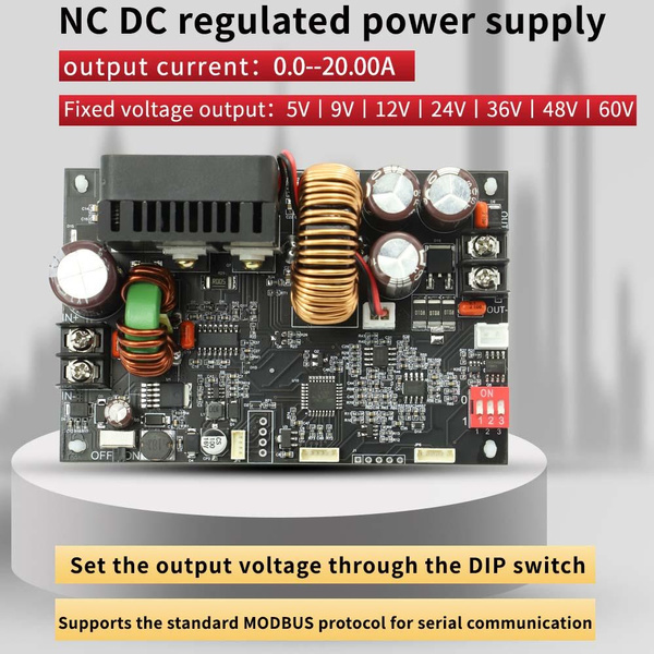 LCD Display CNC Adjustable Direct Current Stabilized Voltage Power ...