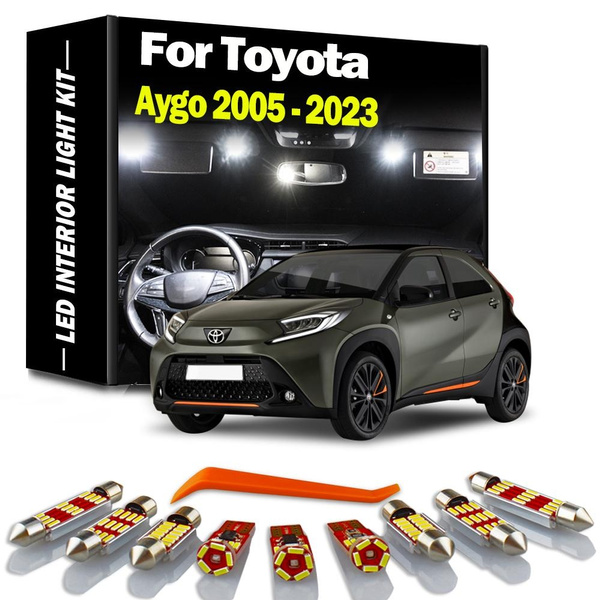 Super Bright Canbus LED Interior Light Kit For Toyota Aygo X MK1 MK2