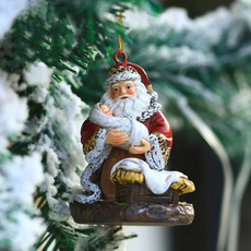 christmashomedecoration, Mini, Santa, minisantapendant