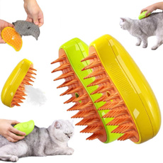 Flying, sheddinghaircomb, Pets, catsteambrush