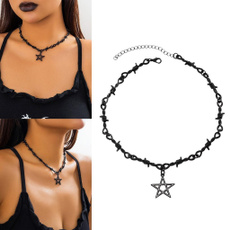 Goth, Star, Necks, Jewellery