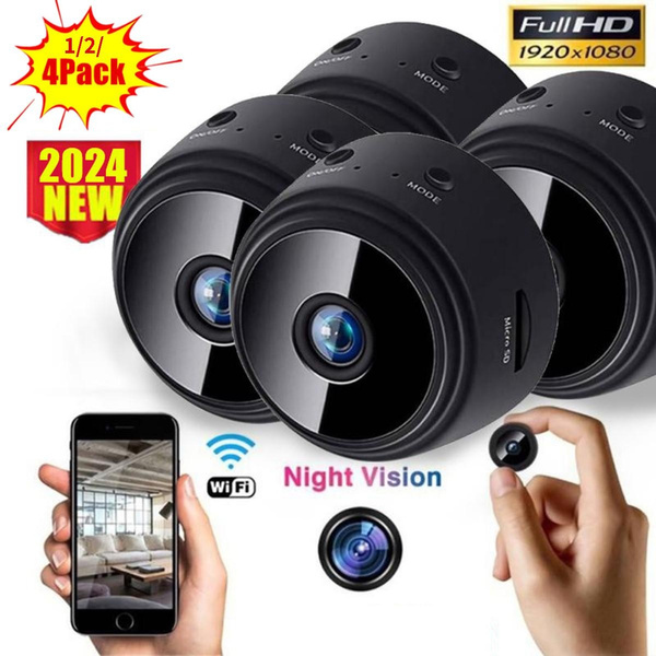 1/2/3/4Sets)2024 NEW Upgrade 1080P HD Night Version A9 Mini Camera IP  Camera Micro Camera Wireless Security Mini Camcorders Wifi Camera Voice  Video Recorder Built In Battery with Magnetic Base & Free App