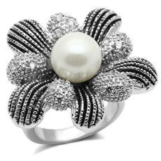 pearls, white, Jewelry, Ring
