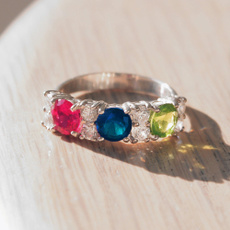 Sterling, Jewelry, Cocktail, cocktail ring