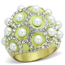 Steel, pearls, Jewelry, Stainless