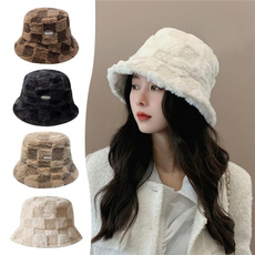 Warm Hat, casualhat, women hats, checkerboardhat