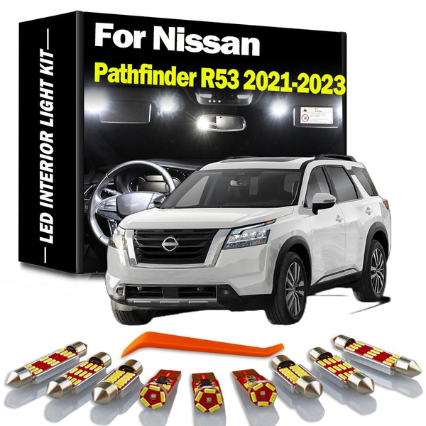 Super Bright LED Interior Light Kit For Nissan Pathfinder R53 2021 2022 ...