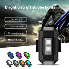 lights, aircraft, led, Motorcycle