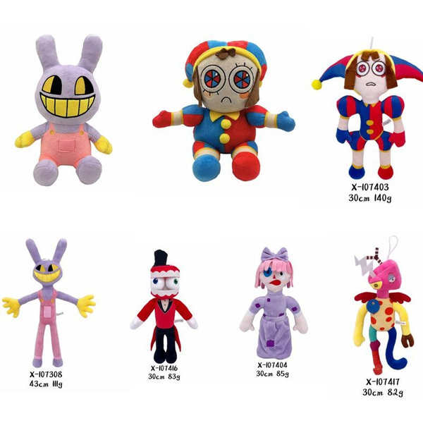 Digital Circus Plush,The Amazing Pomni and Jax Plushies Toy,New Digital ...