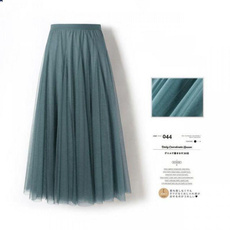 long skirt, halflengthskirt, Skirts, yarnskirt