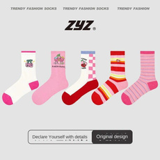 pink, Sweets, Design, Socks