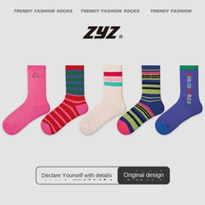 Socks, Striped, Design, Children
