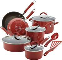 bakken- swiss cookware set - 23 piece -gold multi-sized cooking