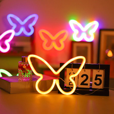 fineworkmanshipnightlight, ledbedroomdecorationlight, durablelednightlight, butterfly