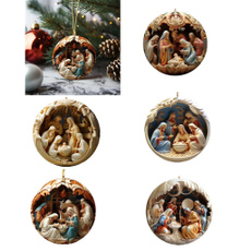 nativity, Christmas, hangingpendant, Jewelry