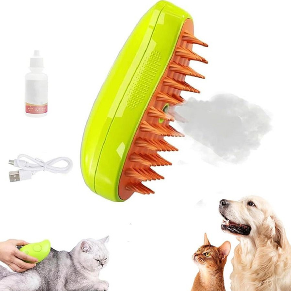 Steamy Cat Brush Steam Cat Brush, 3in1 Cat Steamy Brush, Cat Spray