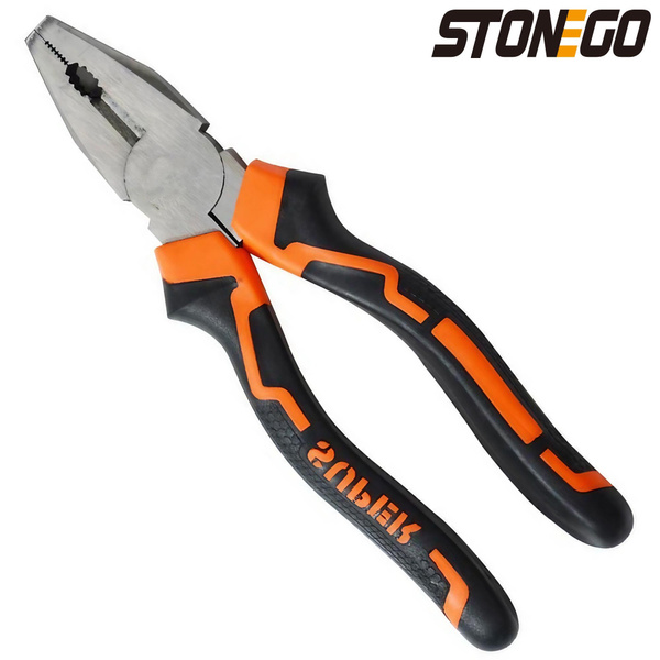 STONEGO 1PC 8-Inch Lineman Pliers - Multi-Functional Wire Cutter ...