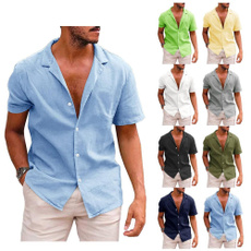 Fashion, Shirt, Sleeve, cottonlinenshirt