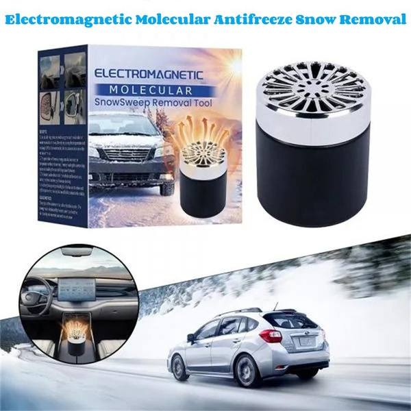 1pc Electromagnetic Molecular Snow Sweep Removal Tool Car Antifreeze Snow  Removal Deicing Defrosting Defogging Device