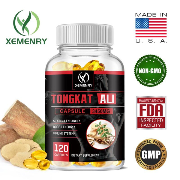 Tongkat Ali Capsules Increase Energy, Improve Endurance, Promote
