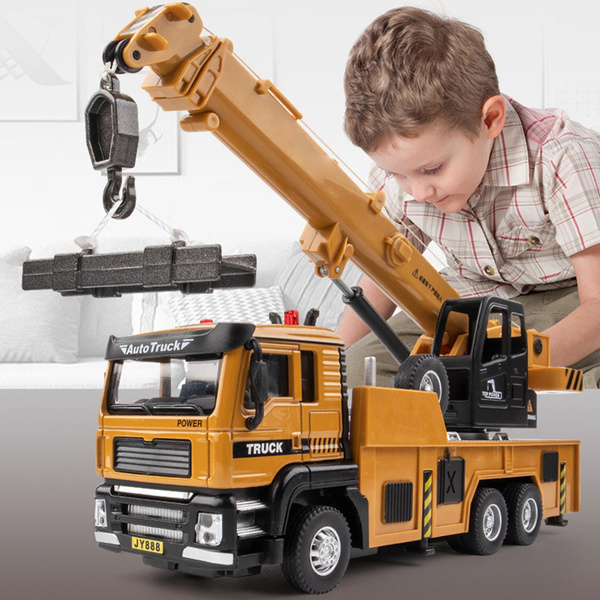 Crane truck for kids crane truck toy toddlers children engineering